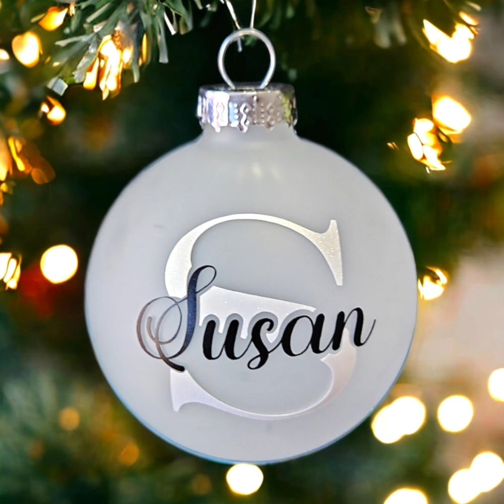 Custom Personalized Christmas Ornament